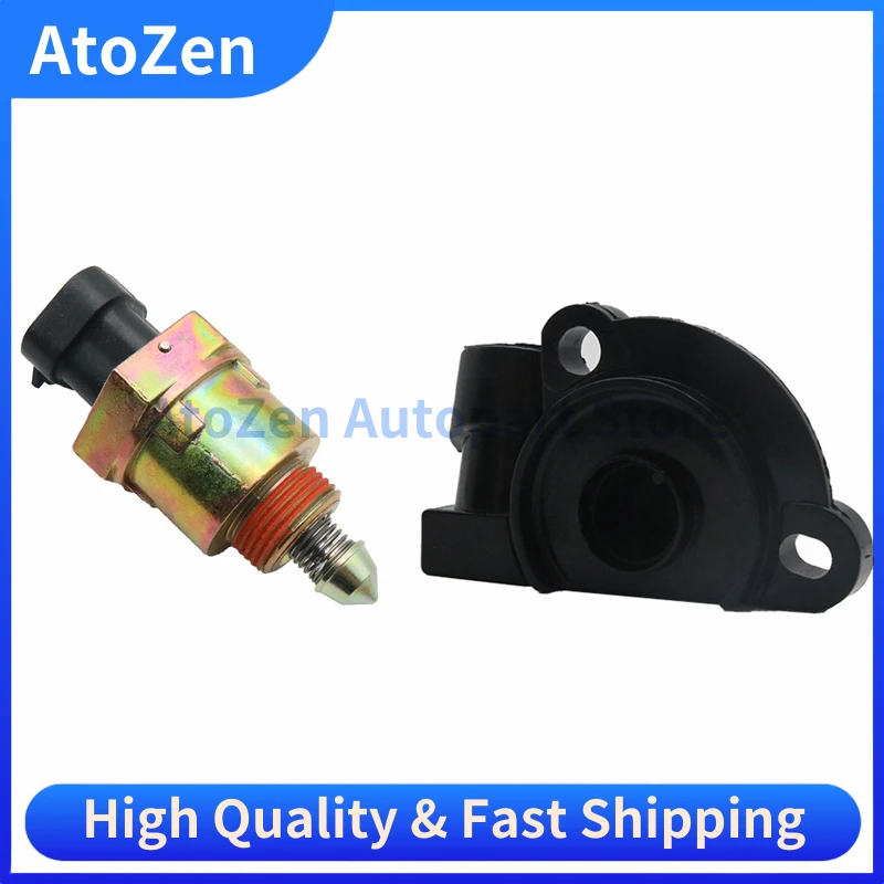1 Stück/1 Satz Drosselklappensensor 17106681 Leerlaufluftregelventil 17089062 für Chevrolet Isuzu Pickup GMC Pontiac Oldsmobile