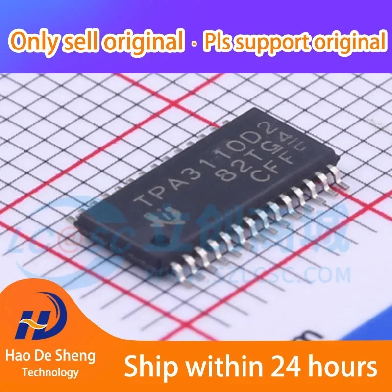 10PCS/LOT TPA3110D2PWPR Audio Power Amplification IC HTSSOP28 3310 New Original In Stock