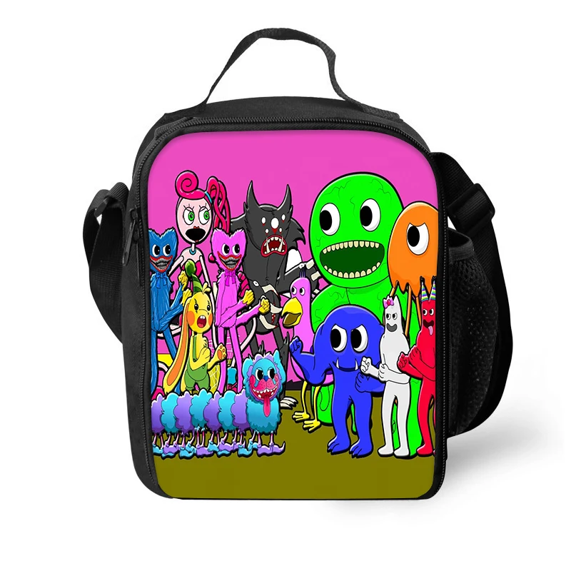 Garten of Banban معزول أكياس الغداء حقيبة حرارية حاوية الغداء مانعة للتسرب حمل علب الاغذية أكياس تخزين المواد الغذائية عيد ميلاد الأطفال