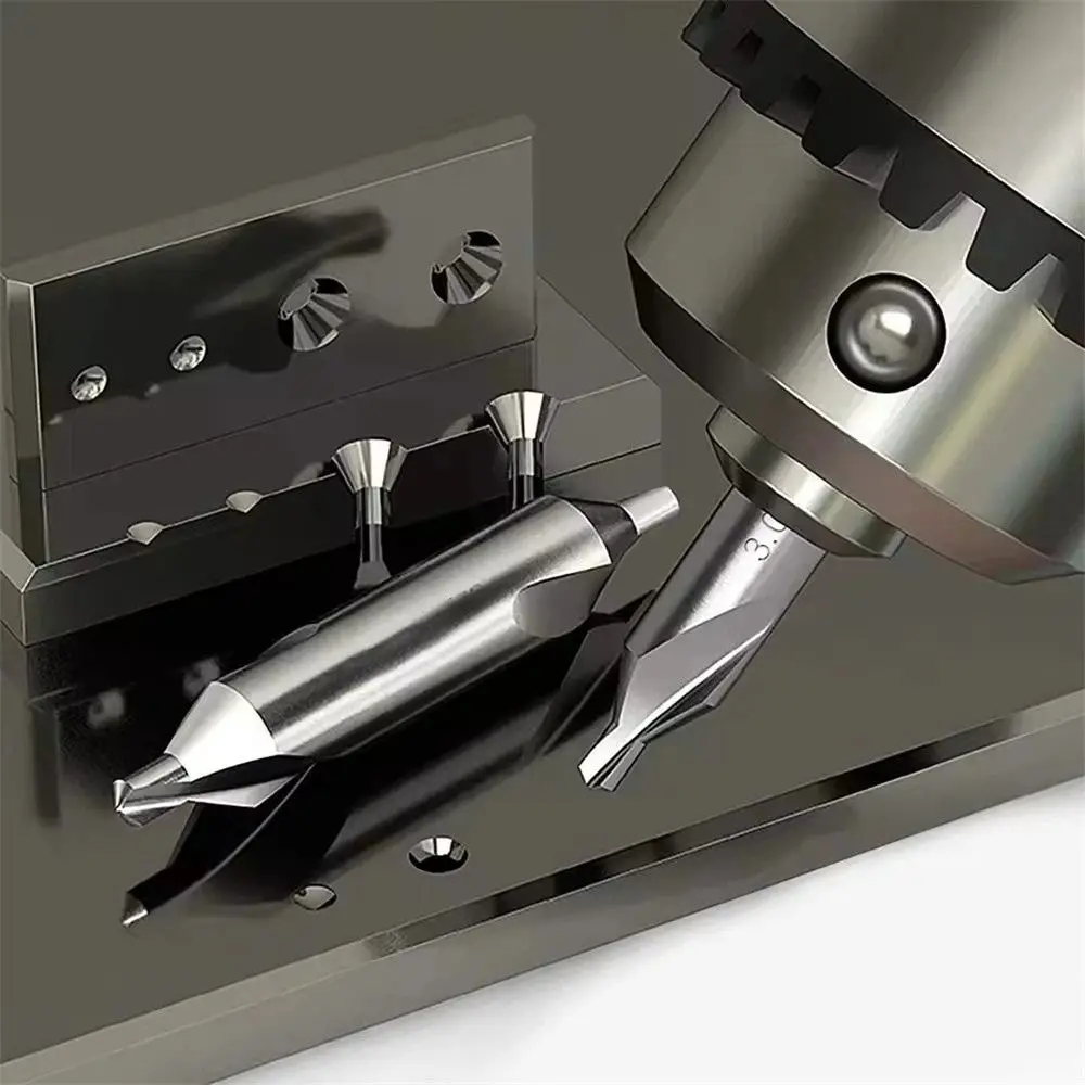 Durable HSS Material Center Drill Bit 1/1.5/2/2.5/3/3.15/4/5/6/8mm 60 Degree Angle Core Drill Bit Centering Drill Metal Drilling