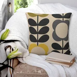 A Life In Pattern Orla Kiely Classic Square Pillowcase Pillow Cover Cushion Zip Decorative Comfort Throw Pillow for Home Sofa