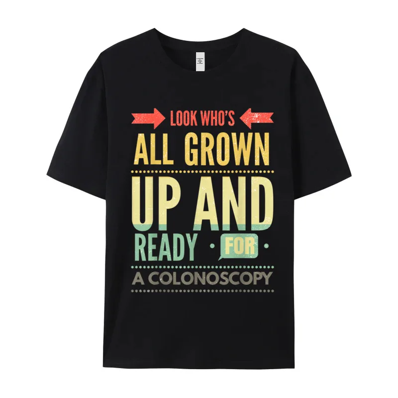 Look Whos All Grown Up Pure Cotton Crazy Tees Latest Short Sleeve Mans Tshirts Slogan Father Day T-Shirt Crew Neck