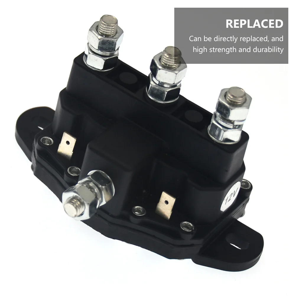

1Pcs General Purpose Electromagnetic Relay Car Vehicle Durable High Strength Power Off Starting Solenoid Switch