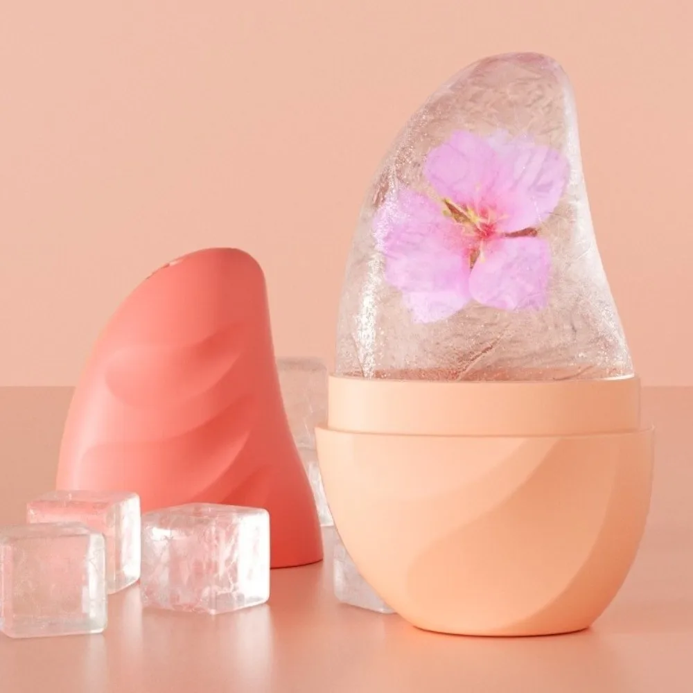 Silicone Ice Face Roller Schoonheid Huidverzorging Gereedschap Face Lifting Ice Roller voor gezicht Herbruikbare lekvrije gezichtsmassager