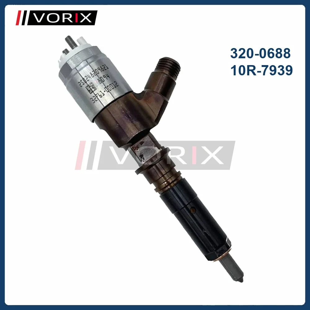 

320-0688 3200688 10R-7939 Diesel Fuel Injector For Caterpillar CAT C6.6