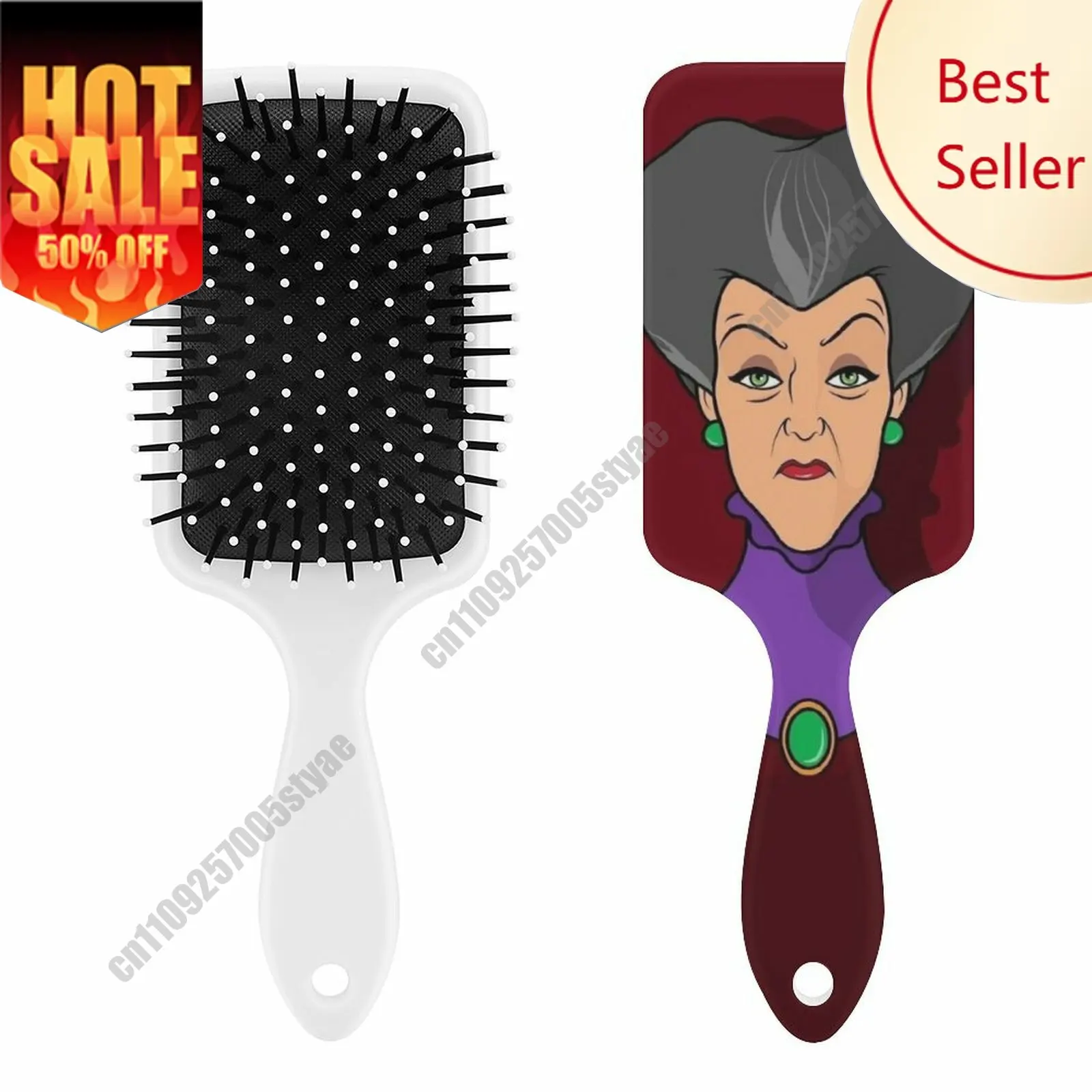 

Lady Tremaine Air Cushion Comb Disney Character Custom Design Scalp Massage Tool Personalized Photo Printing Unique Holiday Gift