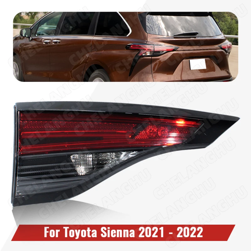 

1 шт. левый внутренний задний фонарь для Toyota Sienna 2021 2022 автомобильный внутренний задний фонарь противотуманная фара TO 2802161 /81590-08070