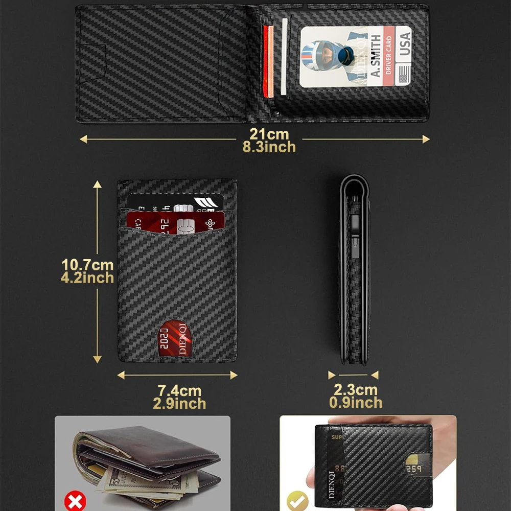 Carteira Masculina de Luxo RFI - Luxury Bags Photos avaliação e preço