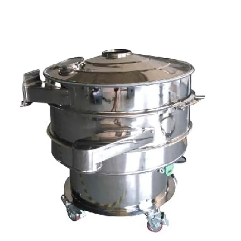 RUNNEST Rotary Vibrating Screen Sieve Machine WoLong Motor High Capacity Three Dimensional Separator Stainless Steel 380V-600V