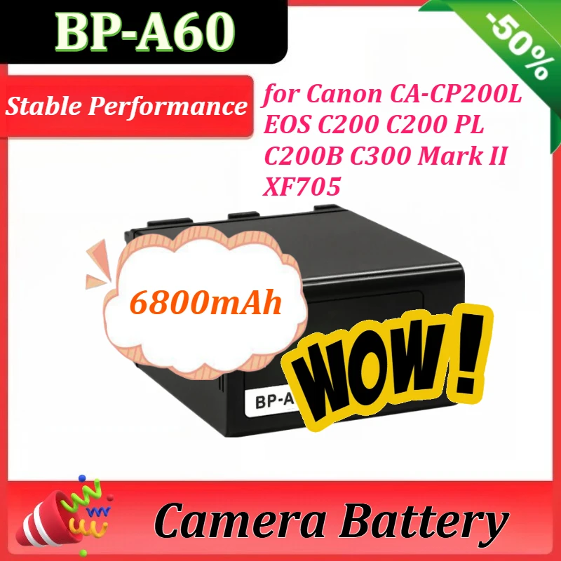6800Mah BP-A60 Bate…