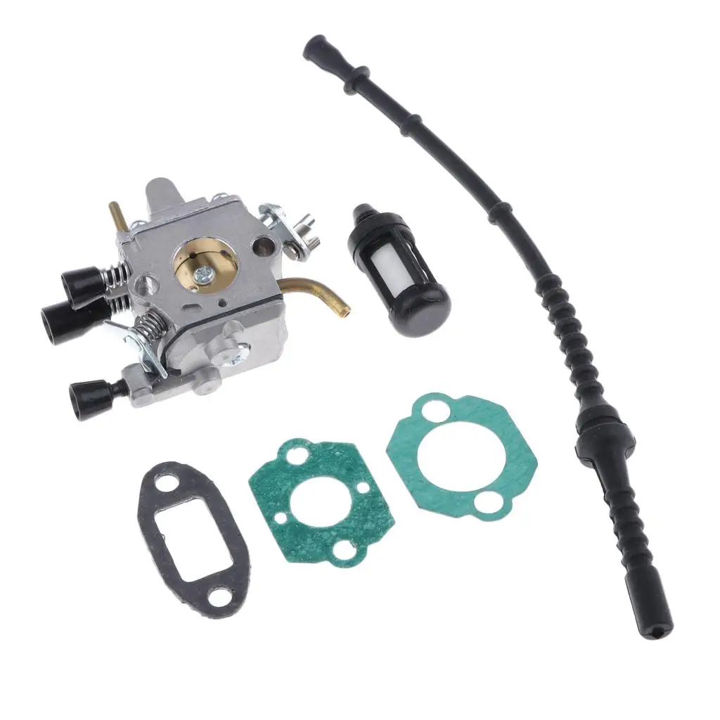 المكربن كارب ومجموعة خط الوقود لمنشار FS120 FS120R FS200 الخ