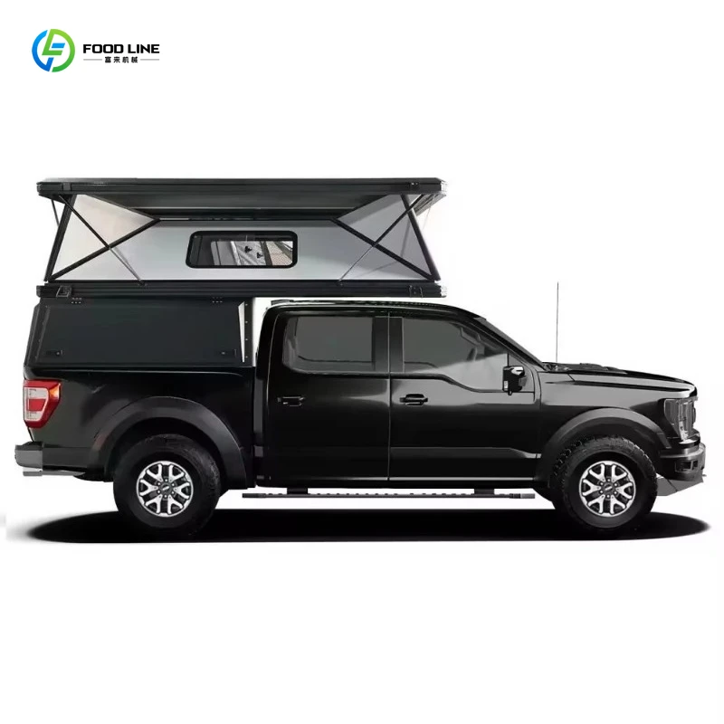 Customized Durable Hard Shell Camper Tent Aluminum Pop-up Roof Camper With Awning For  