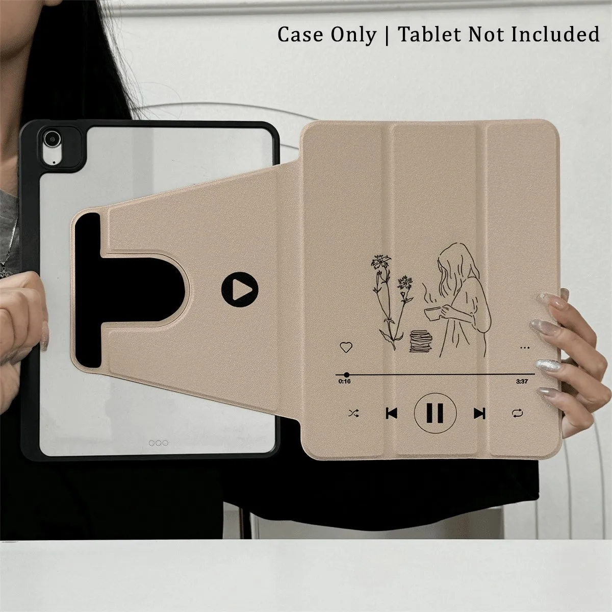 

Чехол, совместимый с iPad 10.9/Pro11/10th7/8/Air 4/5/Air 13(M3 2025)/Air 11(M3 2025)/Air 11(M3 2025)/(A16 2025)