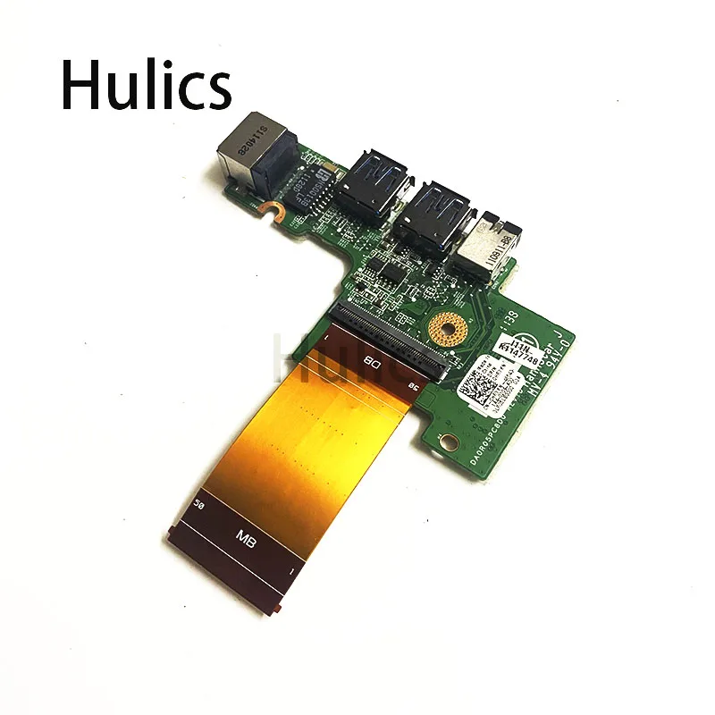 Hulics Used DA0R05PC8D0 For Dell Inspiron 14Z N411Z Audio USB 3.0 Ethernet Board 0HRYKN HRYKN