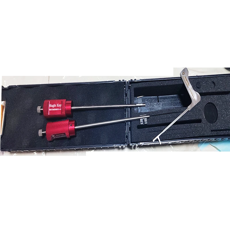 

Haoshi Tool No.5 Securemme 3+3 Juwel3+3 Securemme Magic Key 2 PCS Safety Box Strong Box Lock Pick Tool Opener Locksmith Tools