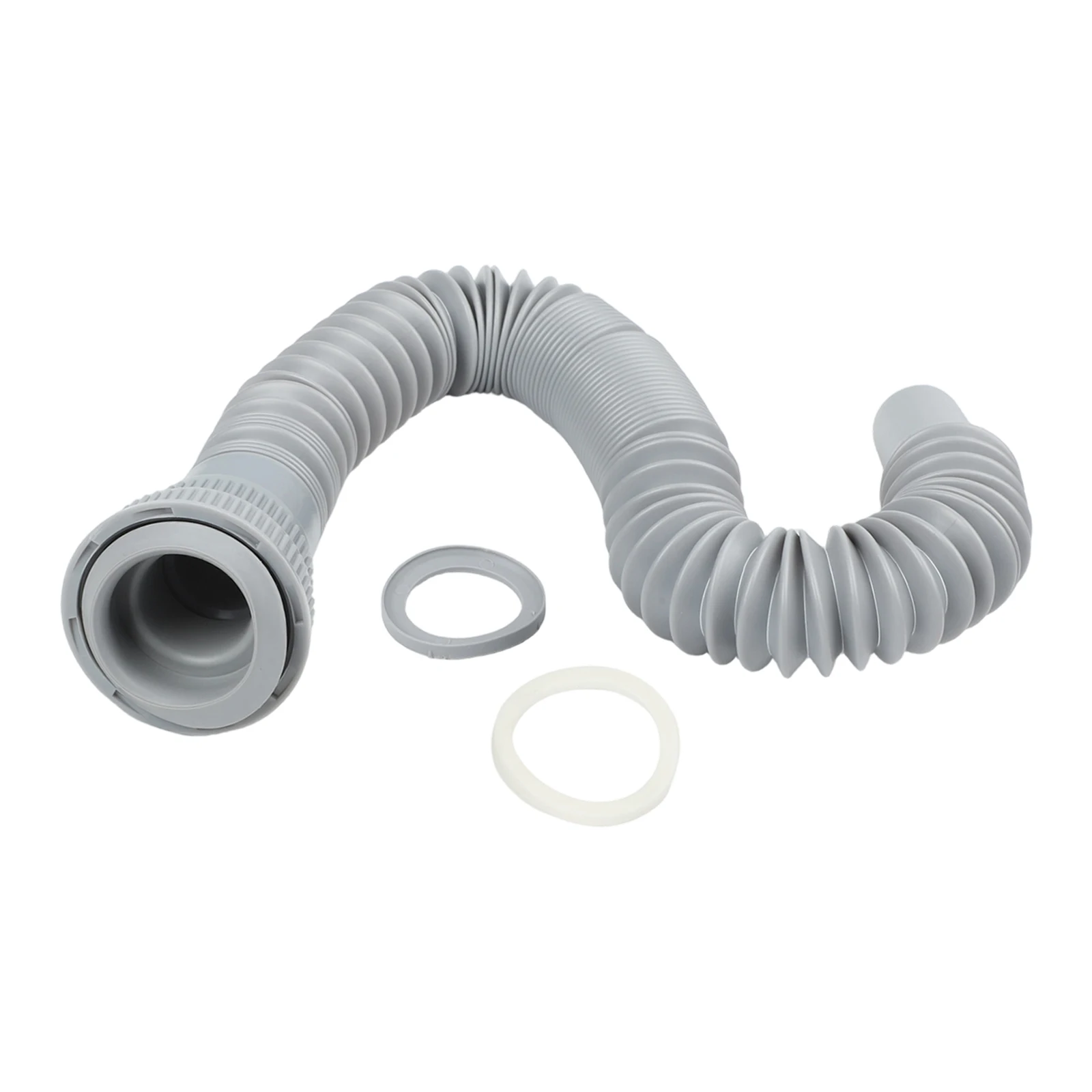 Flexible Kitchen Sink Drain Hose Hose Flexible Tube Sink Drain Extension Easy Installation Anti-clog Feature Kitchen Plumbing