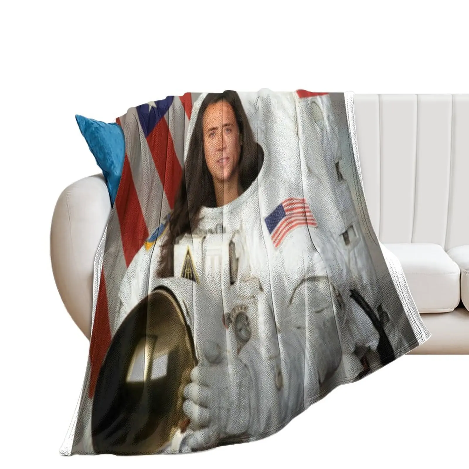 

Nicolas cage Throw Blanket Soft Plush Plaid sofa bed Softest Blankets