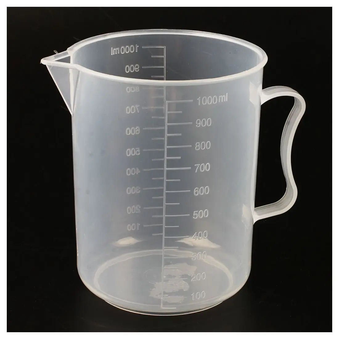 1000ml Transparent Graduated Beaker with Handle