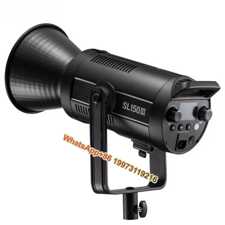 

SL150III 150 Вт Студийный светодиодный светильник для видеосъемки с креплением Bowens Дневной свет Сбалансированный для фото и видеосъемки для использования в студии