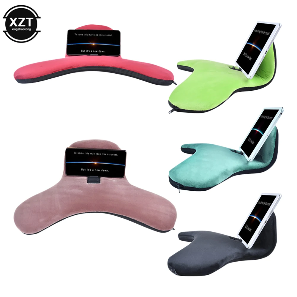 

2022 New Wrist Brace Desktop Phone Pillow Tablet Stand Pillow Book Reader Holder Rest Relax Wrist Lap Cushion for IPad Phone