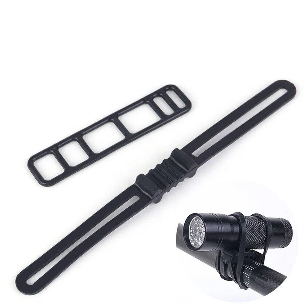 10pcs Bike Silicone Mount Bands Bicycle Light Rubber Straps for Headlight Taillight Fixing Universal Bike Accessories image 5