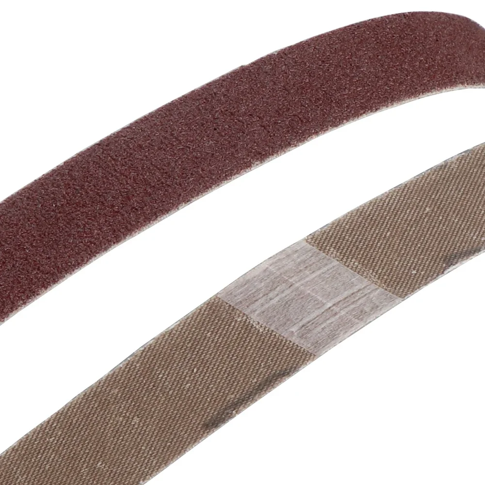 10 uds/30 Uds 20x520mm correas abrasivas pulido papel de lija accesorio para lijadora de cinta