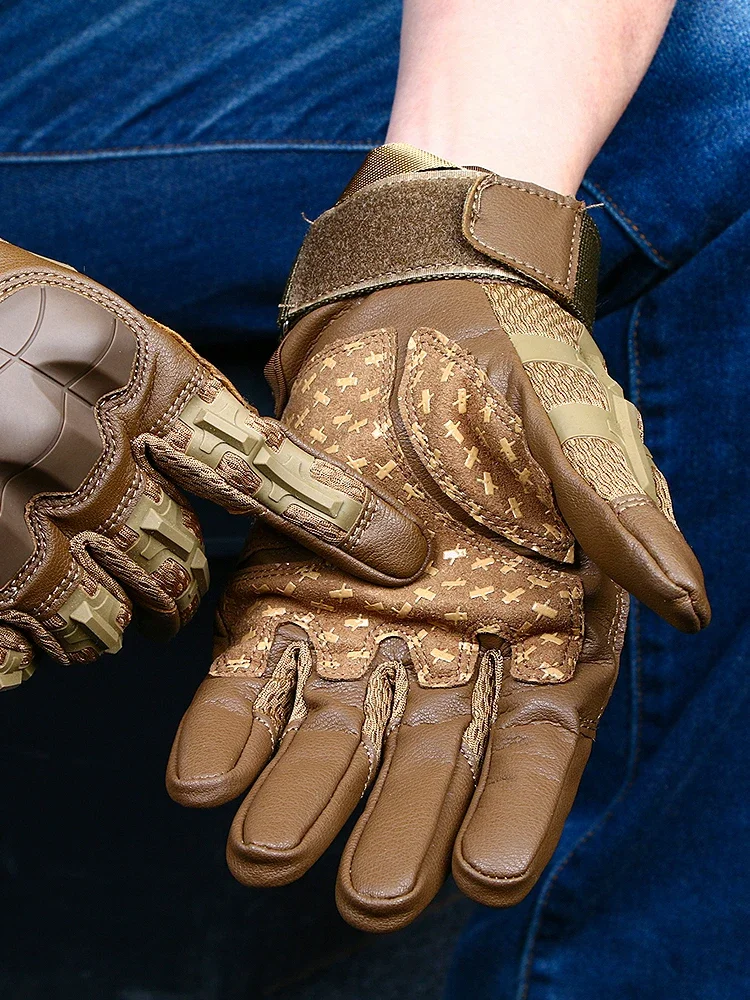 New Men's Tactical Gloves: Outdoor, Touch Screen, Mountaineering, Protection, Riding, Motorcycle, Technician, Non-slip, Camping