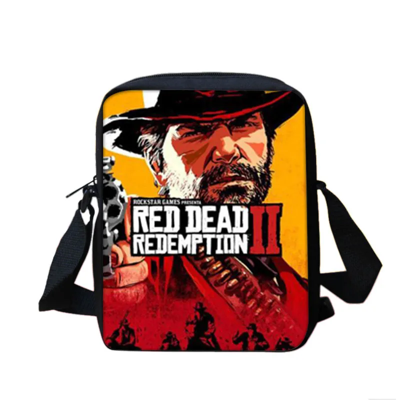 Red Dead Redemption Boys & Girls 프린트 숄더 백 키즈 캐주얼 토트 폰 백 남성 & 여성 쇼핑백 최고의 생일 선물