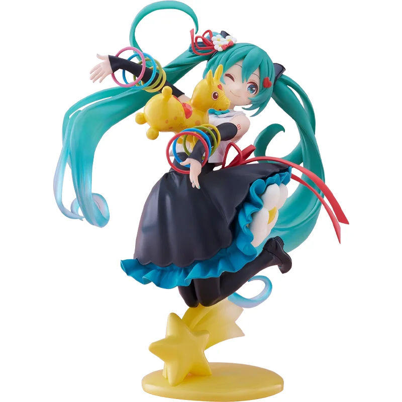 

Оригинальная экшн-фигурка TAITO AMP Hatsune Miku x Rody 39, аниме модели игрушек, подарок на день рождения, 21 см