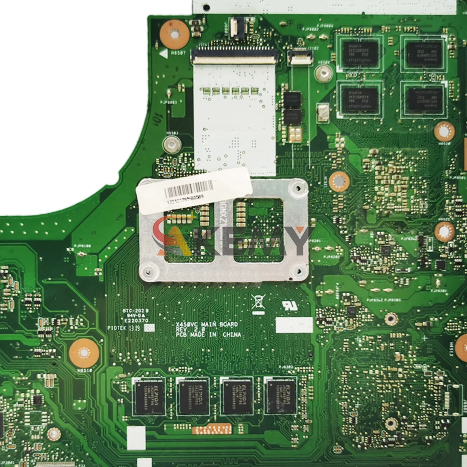 X450VC Laptop Moederbord Voor ASUS VivoBook X450V X450VB X450VC A450V F450V X450VP Notebook Moederbord W/100% testen OK snel schip