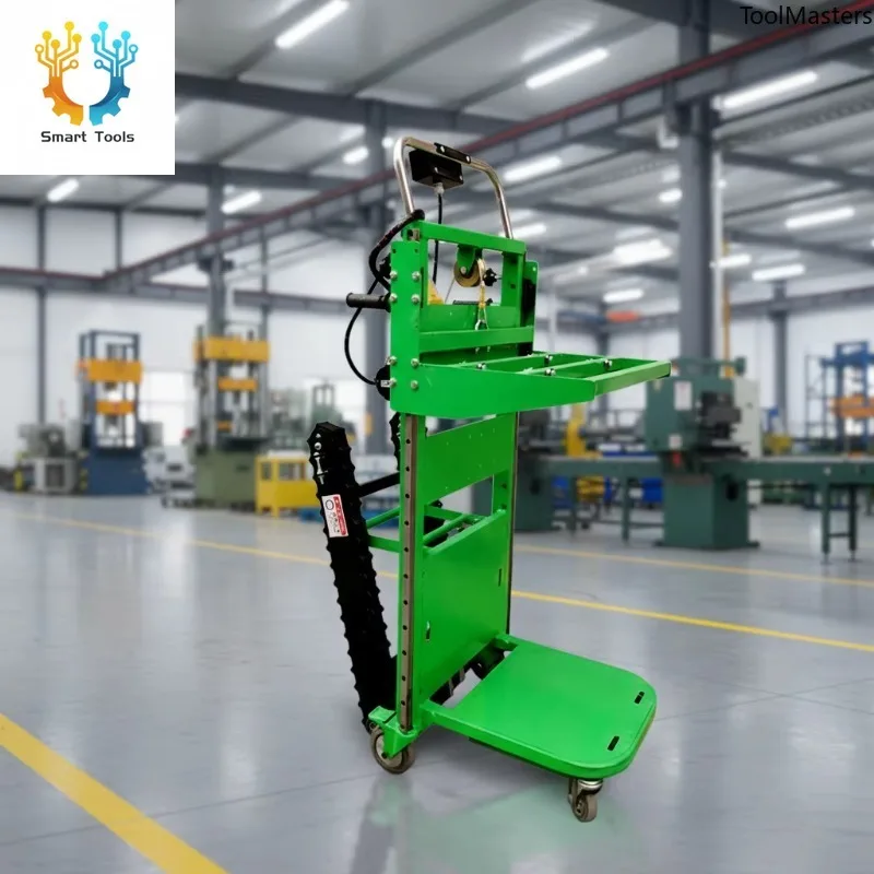 

【Hot Sale】180KG Electric Lifting Stair Climbing Machine Track Pulling Portable Stairs Small Automatic Loading Unloading Handling