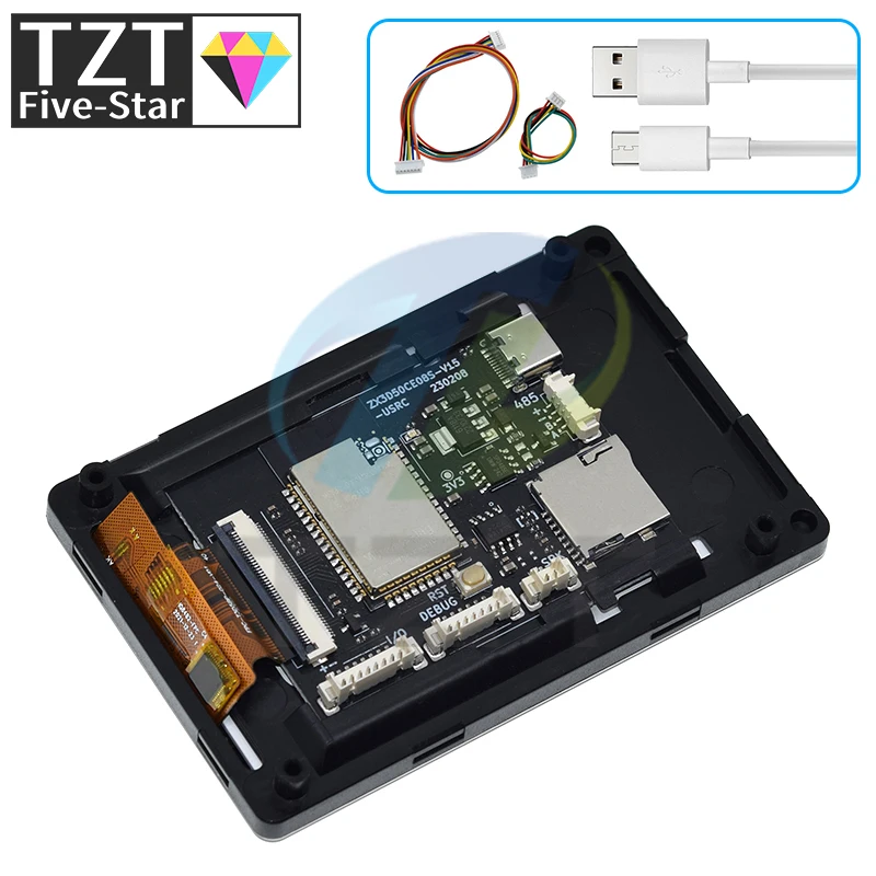 Imagem -05 - Placa de Desenvolvimento Esp32 com Tela Lcd Multi-touch Capacitiva Bluetooth Embutido Wi-fi Wt32-sc01 Plus 35 320x480 1pc