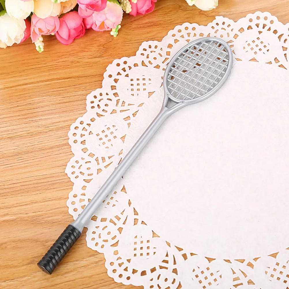 

Набор из 24 гелевых ручек в форме ракеток для бадминтона, милые спортивные ручки с черными чернилами для школы, офиса, веселых мероприятий, канцелярские товары, сувениры для вечеринок