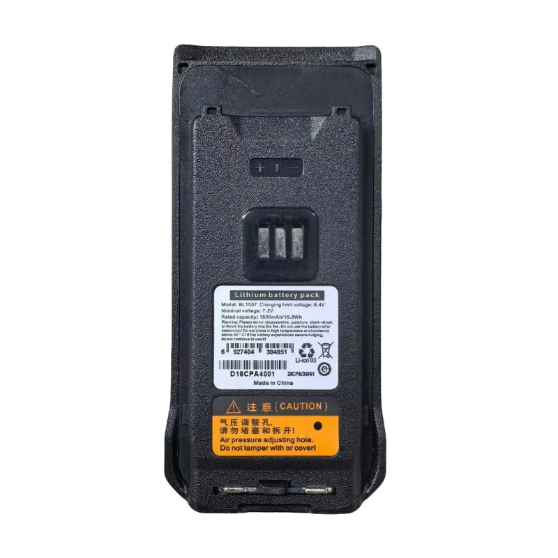 BL1507 7.2V 10.8Wh 1500mAh Battery for Hytera AP580 BP510 BP560 AP515 AP588 BP515 BP518 BP568 High Quality Walkie-talkie Battery