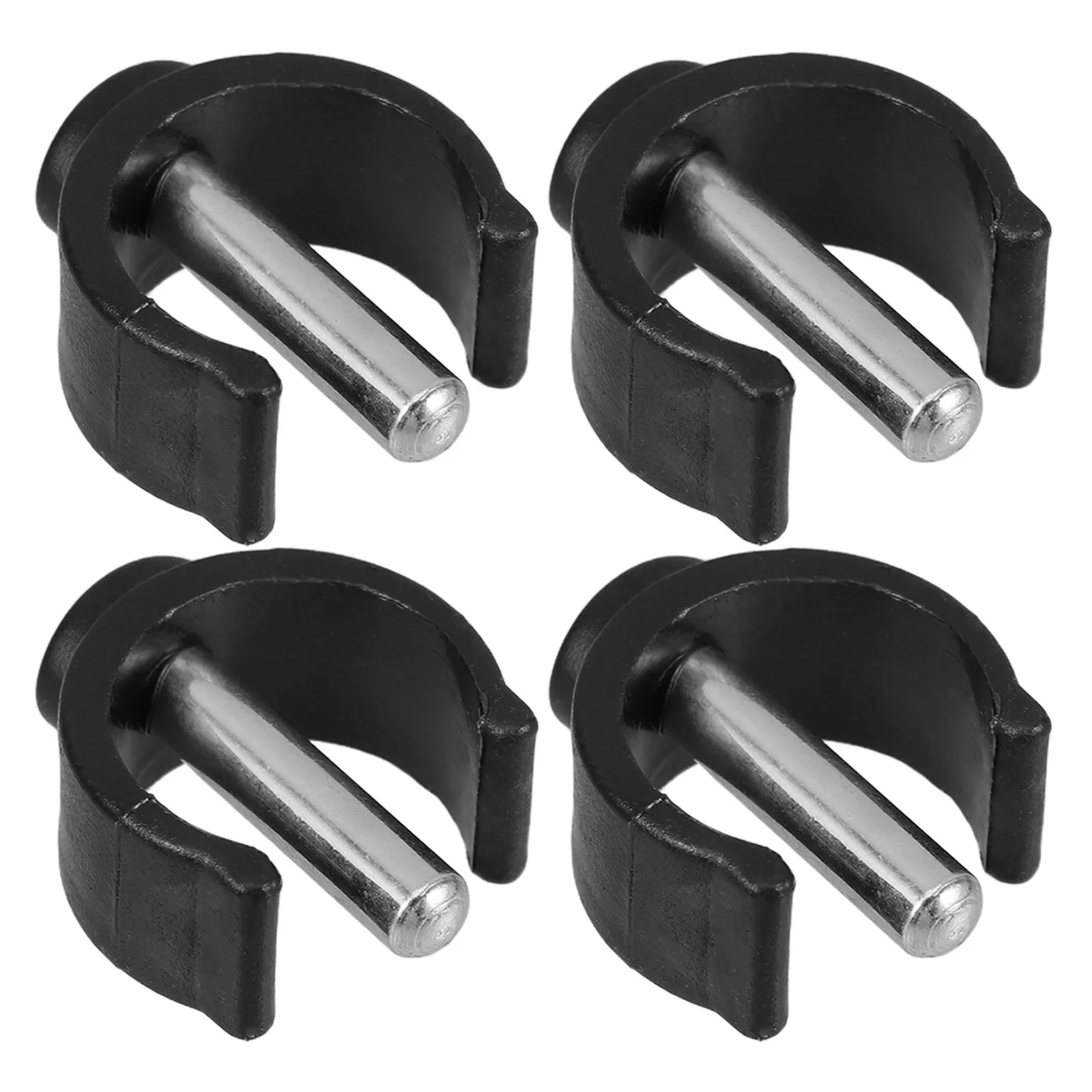 4Pcs Commode Chair Clamp Lock Adjustable C-Shape Buckle Clips for 22Mm Tube Walkers Canes Walker Accessories Canes Hand Grips