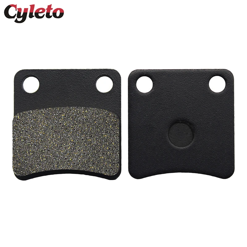 Cyleto Motorcycle Acessories Parking Brake Pads for Piaggio Liberty 125 MP3 250 Business LT 300 Yourban X10 IE 350 400 Sport 500