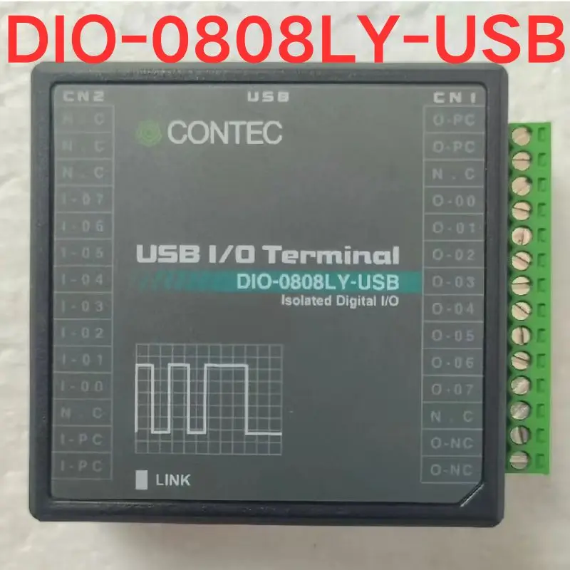 

Second-hand test OK,data acquisition card DIO-0808LY-USB