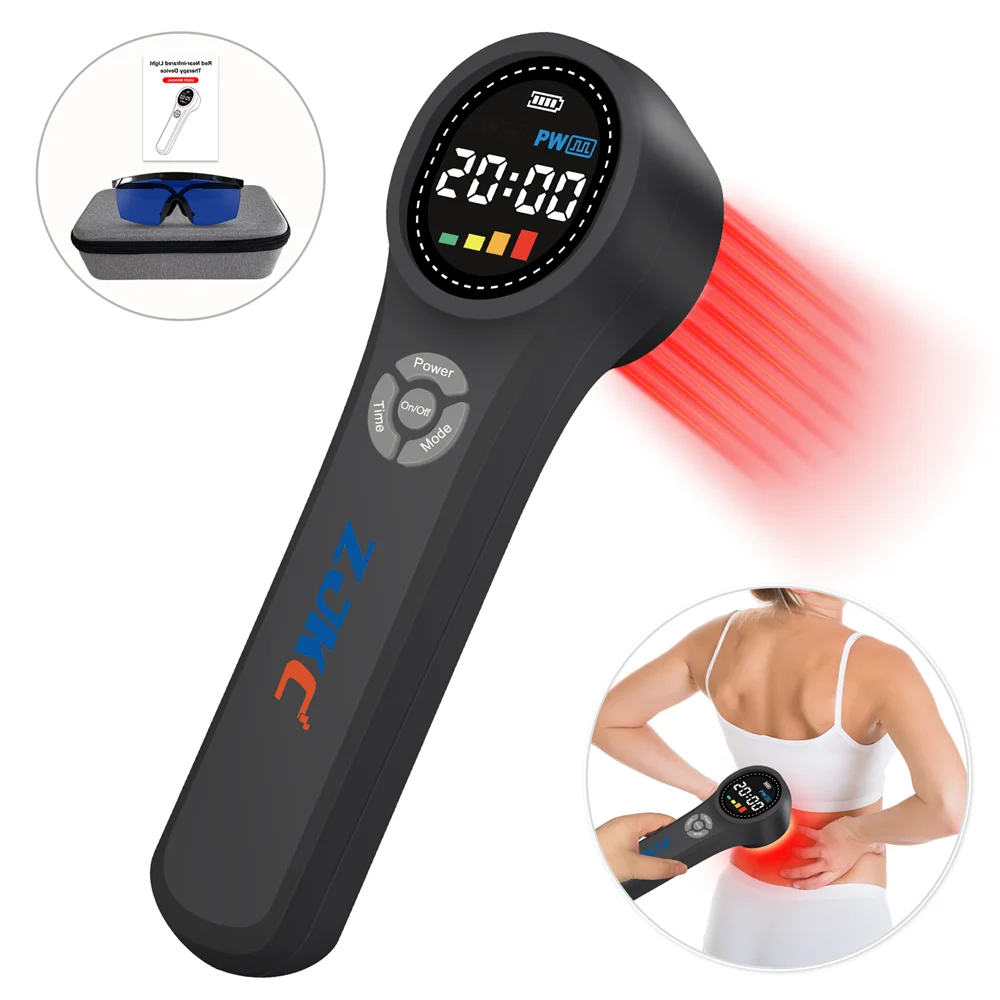 

ZJKC 1760mW MLS Laser Therapy for Healing Cold Laser Ligament Pain Treatment Deep Tissue Repair 660nmx16+810nmx4+980nmx4