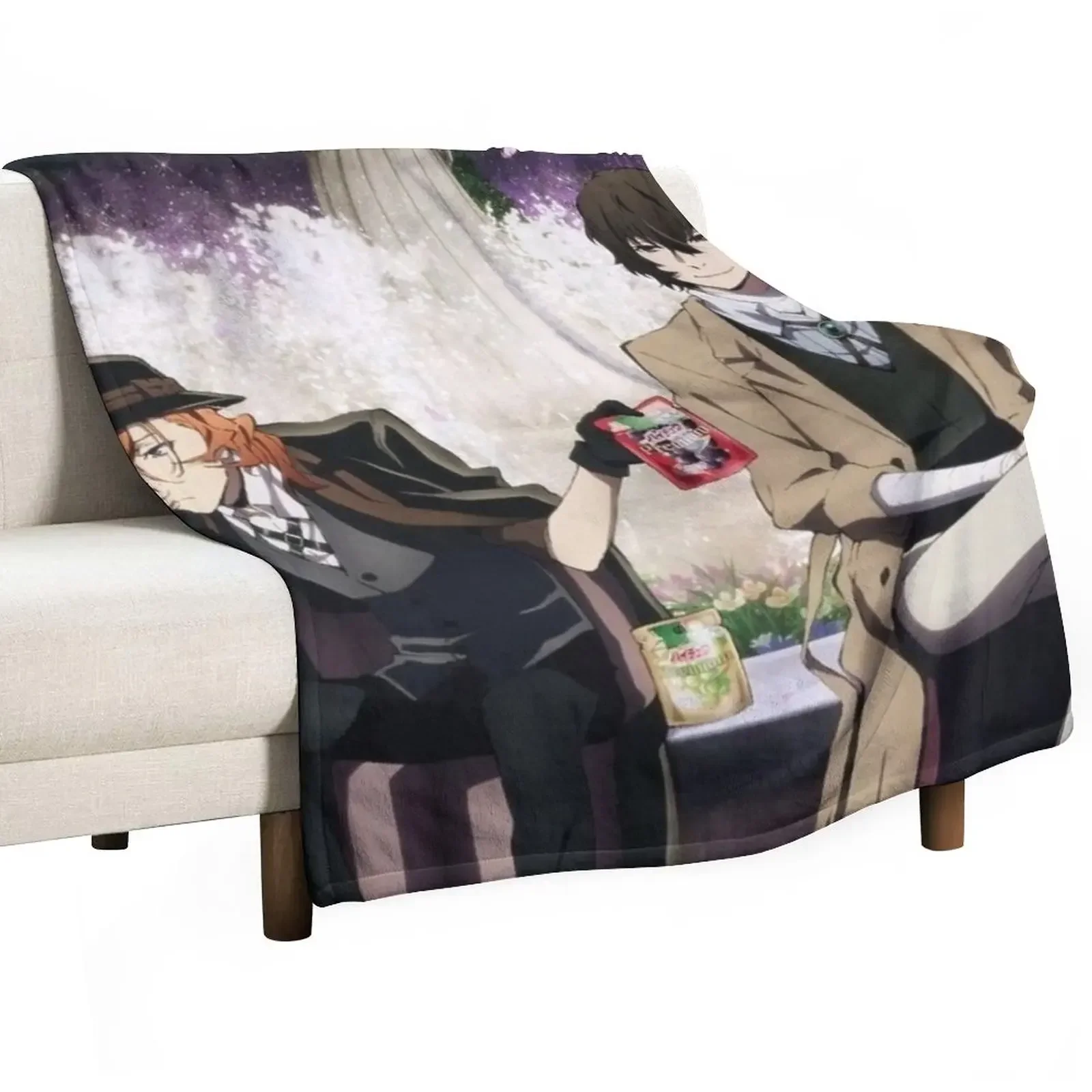 

soukoku #1 Throw Blanket Thermals For Travel Furrys blankets and throws Blankets Sofas Of Decoration Blankets