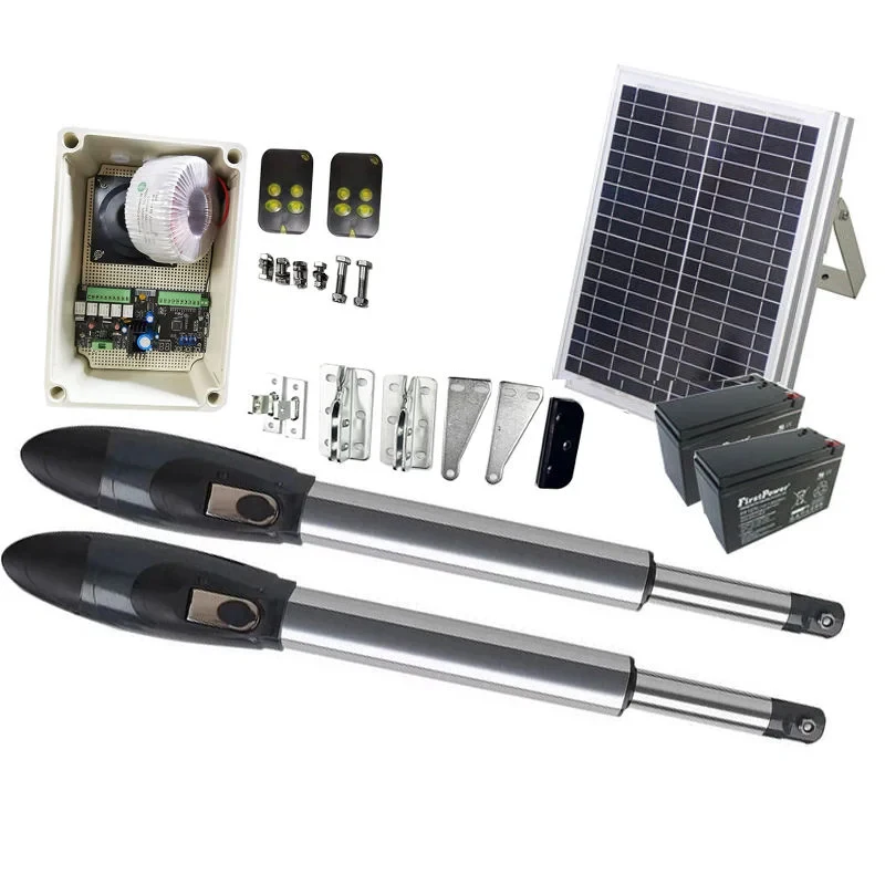 

Modern Heavy-Duty Solar Linear Arm Gate Operator Home Automation Electric Swing Gate Opener for Villa Use