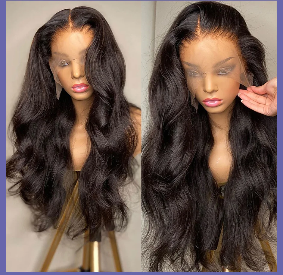 Body Wave 13x4/13x6 HD Lace Front Human Hair Wigs Glueless Wig Pre Plucked 5x5 Lace Closure Wigs 360 Lace Frontal Wigs