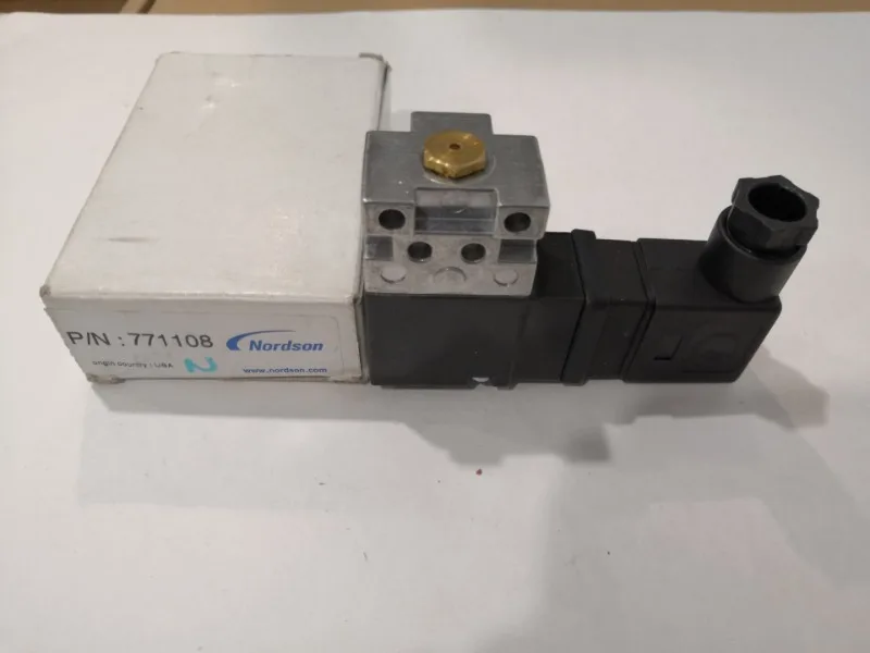 Nordson Nuoxin hot melt adhesive machine solenoid valve   SOLENOID 24V 771108