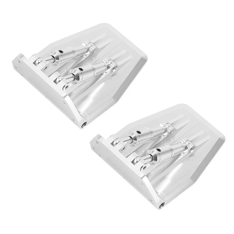 

B87B-4Pcs Metal Adjustable Trim Tabs 69X57x30mm For Nitro Gas RC Model Boat