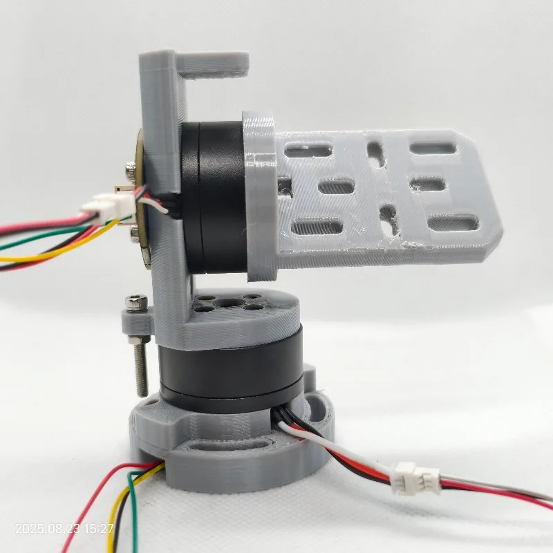 2-Axis Electric PTZ Module Bracket DC Brushless Motor FOC Silent Lightweight 12V Closed Loop 125gTI Competition