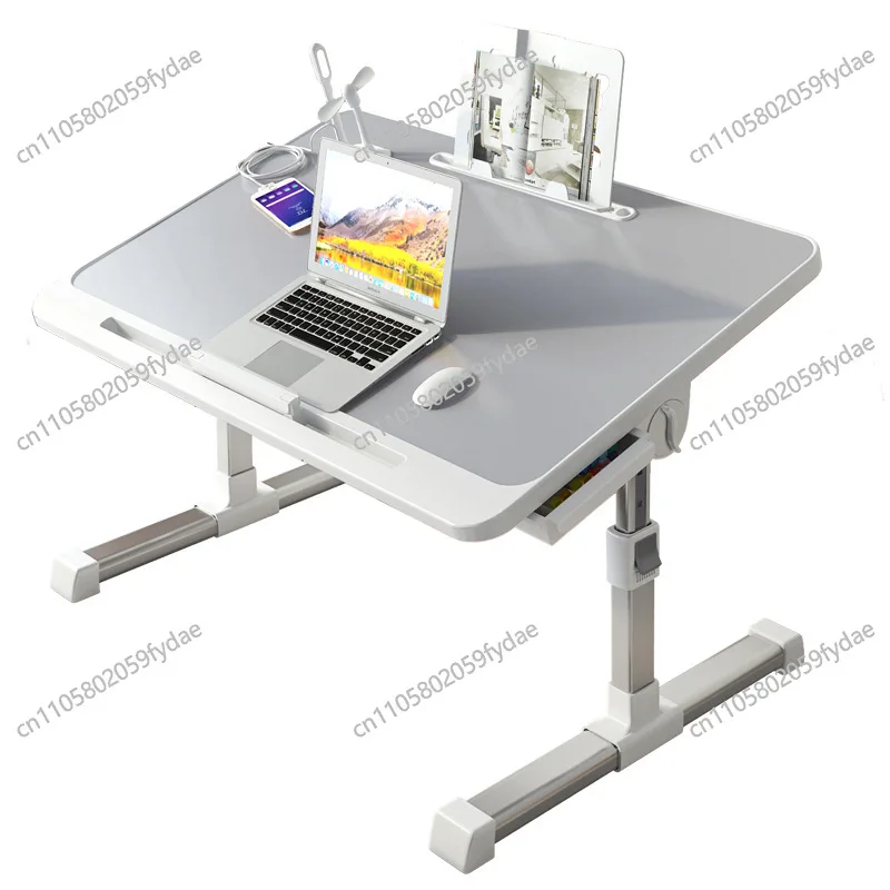 Foldable lift bed Small table Home study desk Simple bedroom Computer bay window Dormitory students