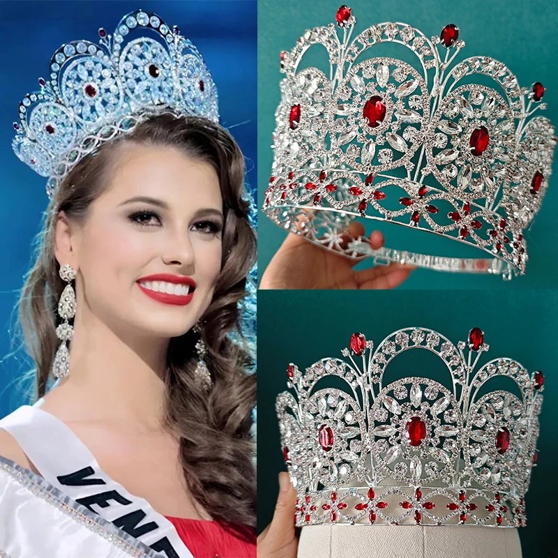 

NiuShuya Miss World Hair Jewelry Accessories For Party Prom Shows Headwear Pageant Tiaras