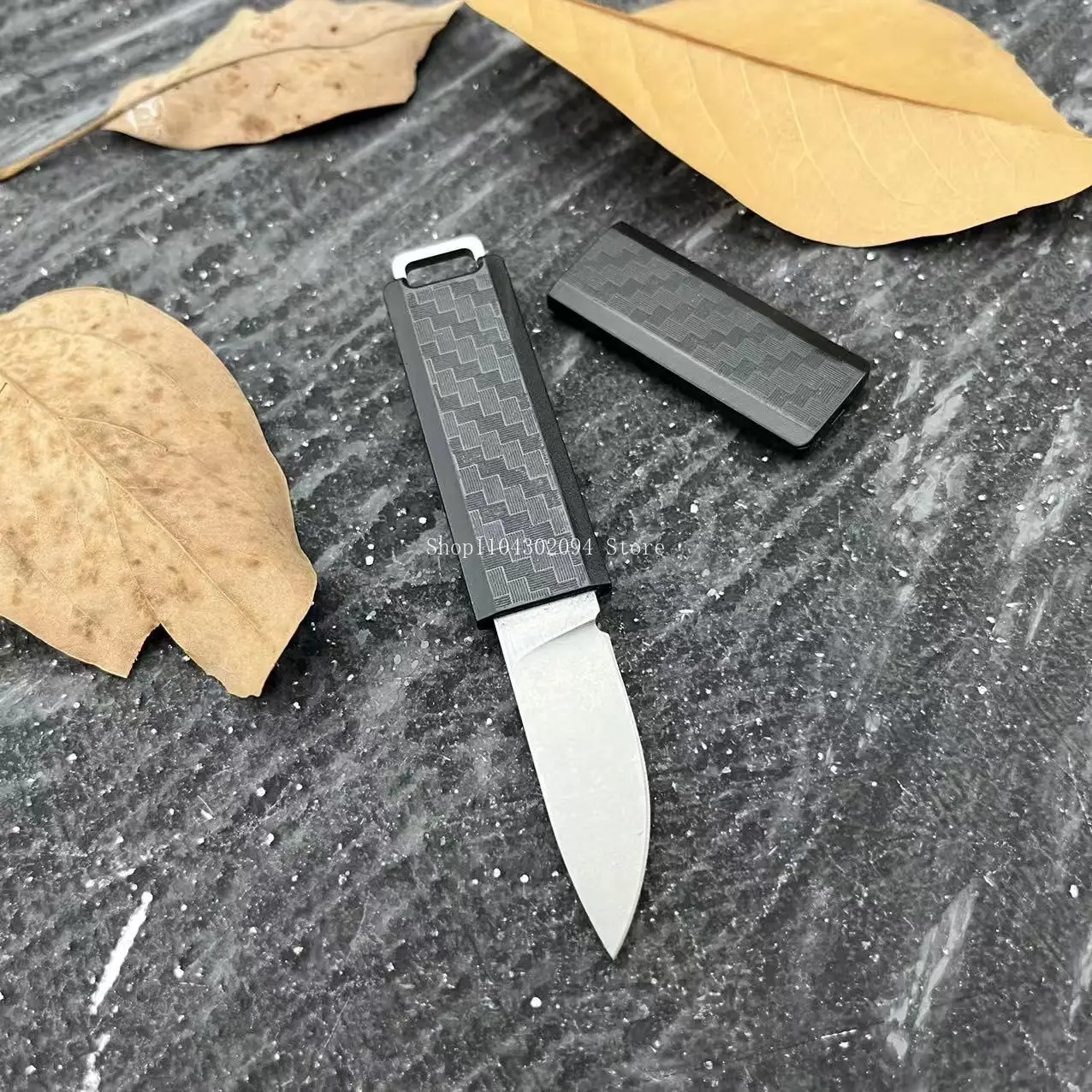2425 Portable Camping BBQ Fishing Knives Small Outdoor Straight Knife High Hardness 8Cr13Mov Blade Climbing Utility Fixed Knife