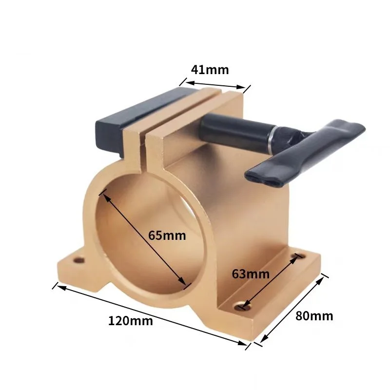 Engraving Machine Spindle Motor Fixture Diameter 65mm 80mm Holding Seat Multi-head Machine Embossing Machine Spindle Fixed Seat