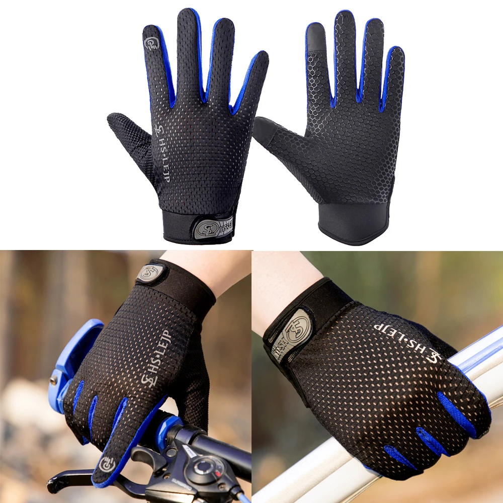 Bike Cycling Mitten Riding Tribe Touch Screen Gloves Motorcycle Gloves Protective Gear for Outdoor Sports Full Finger