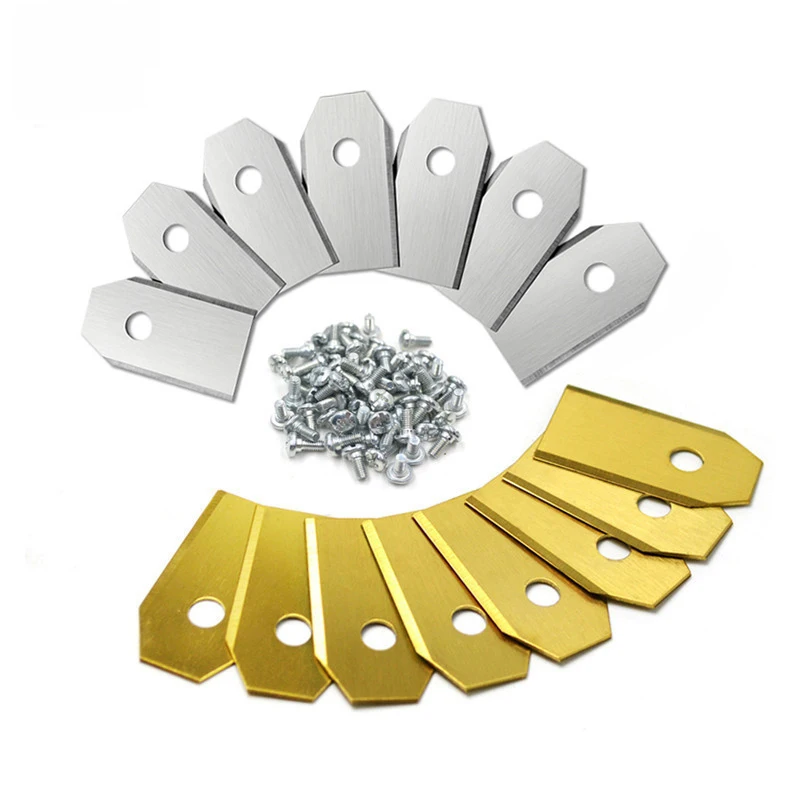 30pcs Trimmer Blade Lawn Mower Grass Replacement Trimmer Cutter Piece For Husqvarna Automower/Garden Robotic Lawnmower Tools